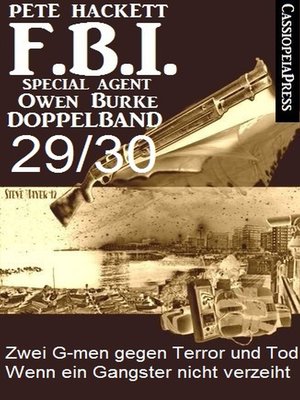 cover image of FBI Special Agent Owen Burke Folge 29/30--Doppelband